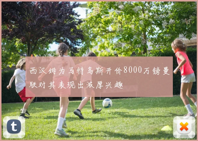 西汉姆为马特乌斯开价8000万镑曼联对其表现出浓厚兴趣